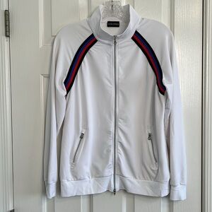 Golfino unisex medium RETRO SPORT TECHNO JACKET polar light White